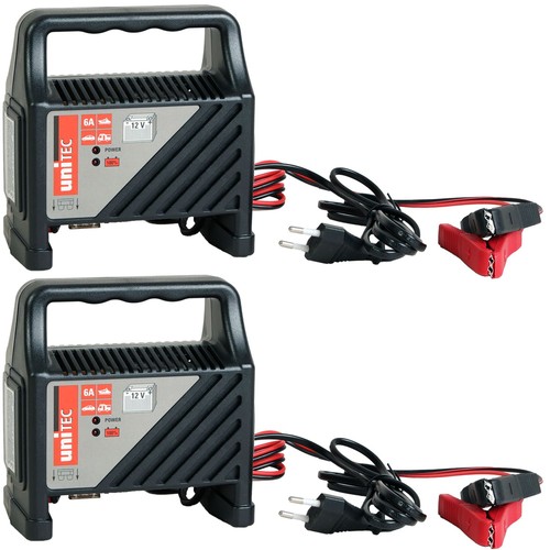 Set batterie ladegerät 12v - 2x,