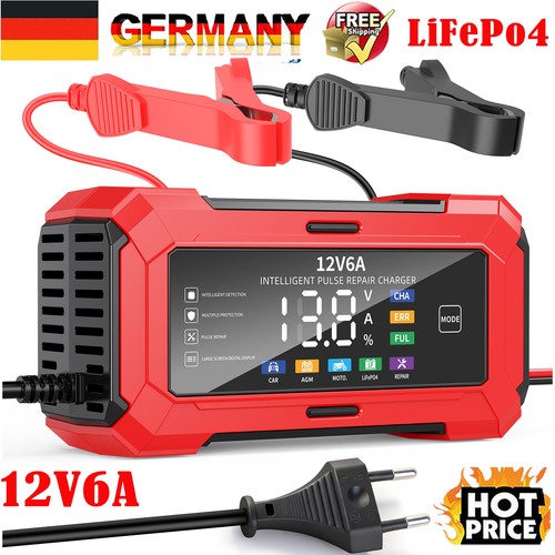 Autobatterie ladegerät 12v - autobatterie,
