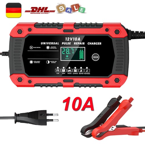 12v 10a autobatterie - 10a,
