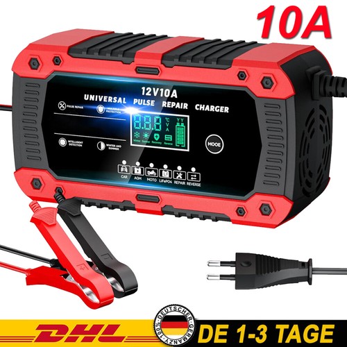 12v 10a batterieladegerät - 12v,